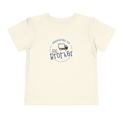 Promoted to Big Brother - Toddler Short Sleeve Tee