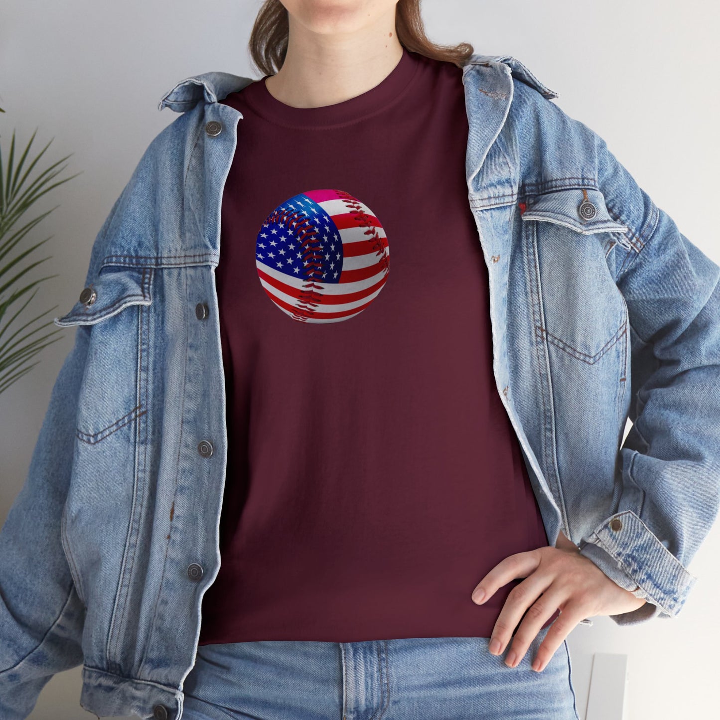 Baseball Shaped Flag  - Unisex (Many colors to choose from)