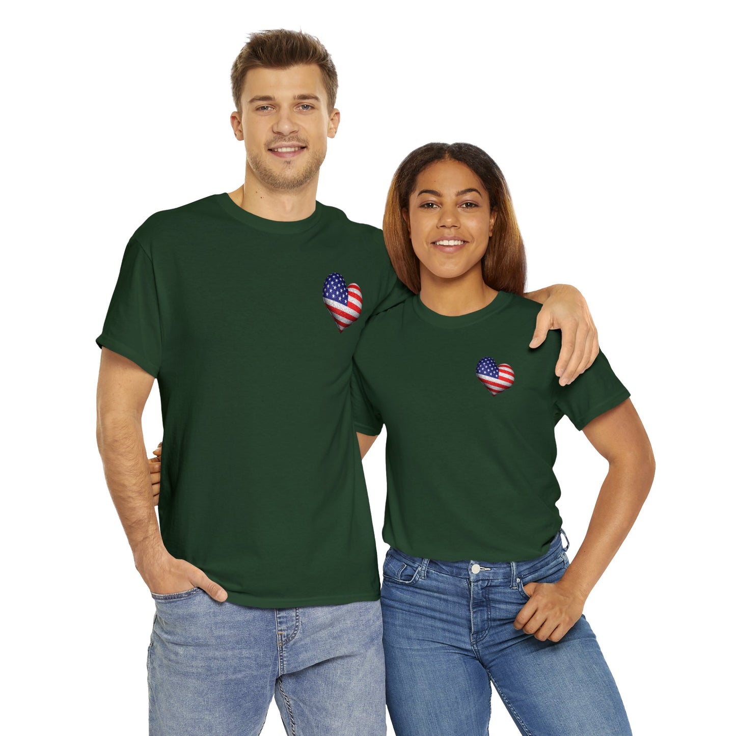 Heart Shaped Flag  - Unisex (Many colors to choose from)