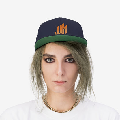 Unisex Flat Bill Hat - JUM Logo