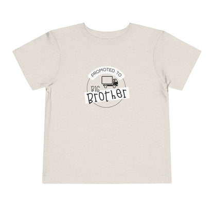 Promoted to Big Brother - Toddler Short Sleeve Tee