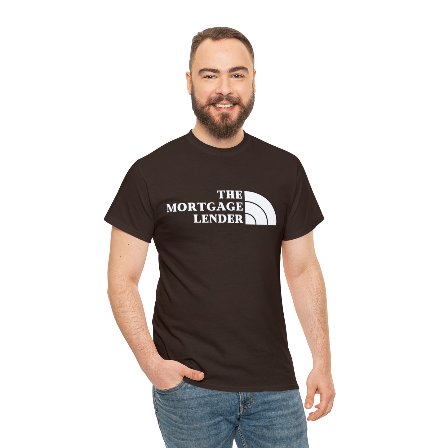 The Mortgage Lender (White Letters)- Unisex (Many dark colors to choose from)