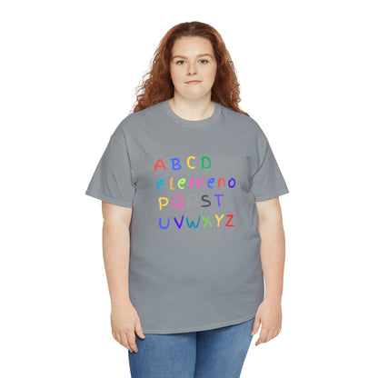 abcd elemeno pqrstuvwxyz - Unisex (Many colors to choose from)