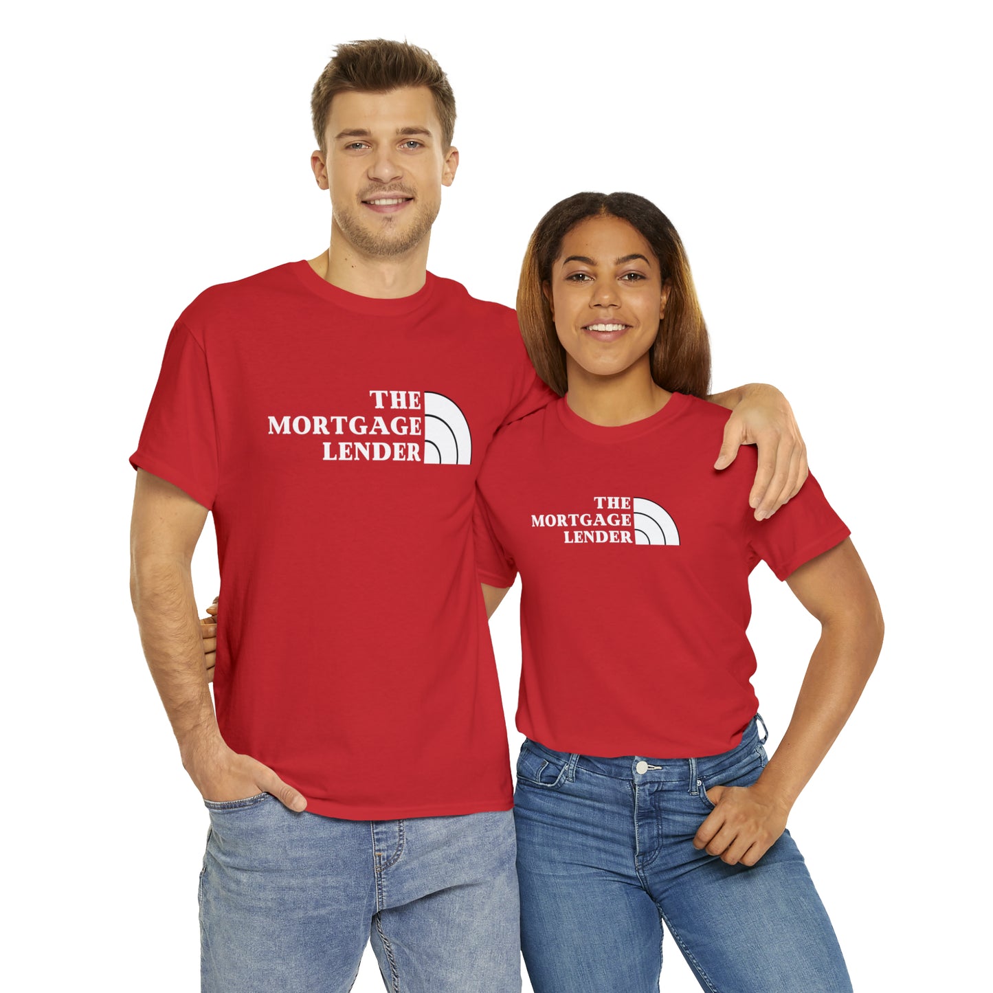 The Mortgage Lender (White Letters)- Unisex (Many dark colors to choose from)