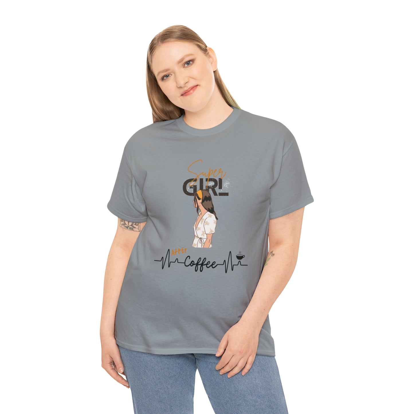 Super Girl After Coffee - Women (Many colors to choose from)