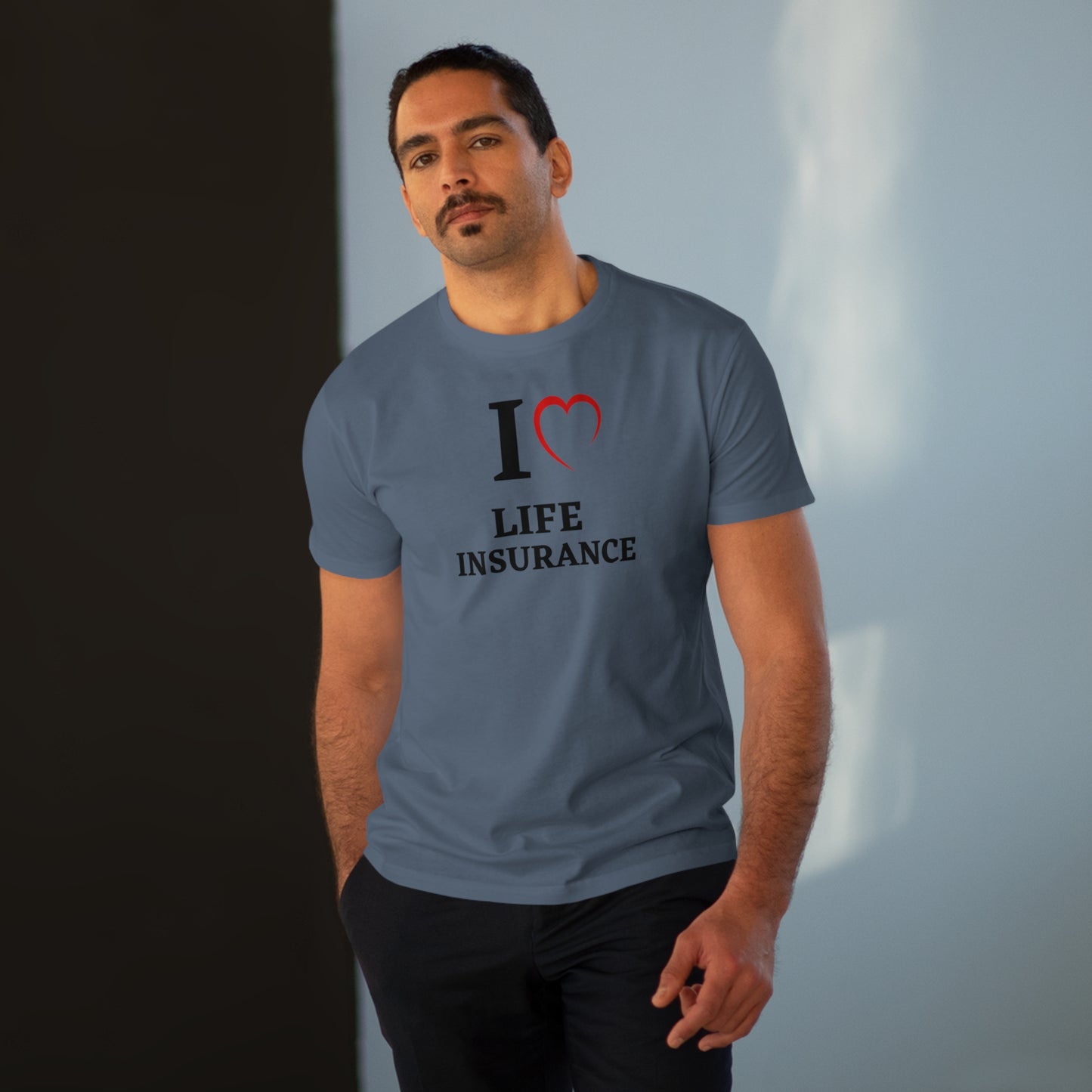 I "heart" Life Insurance - Men (Many colors to choose from)