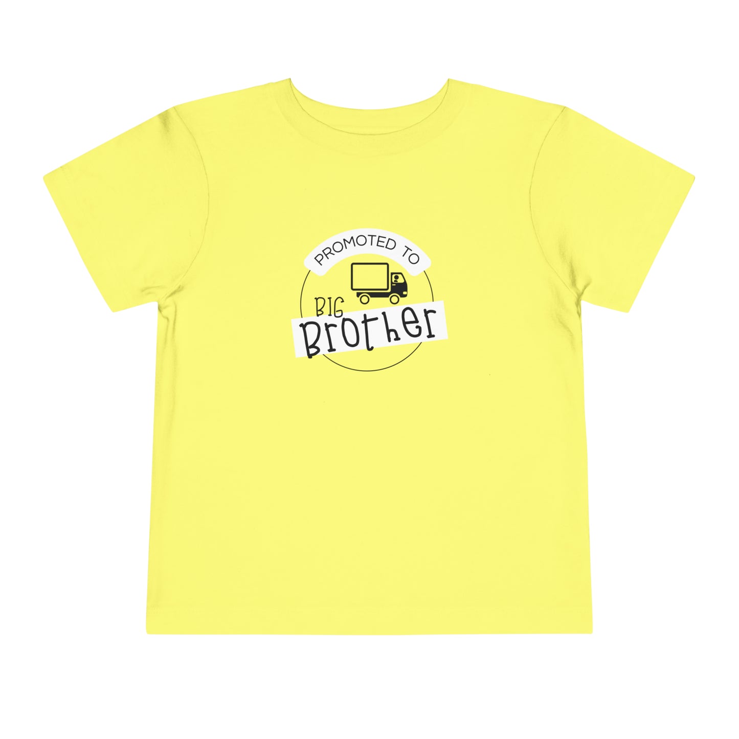 Promoted to Big Brother - Toddler Short Sleeve Tee