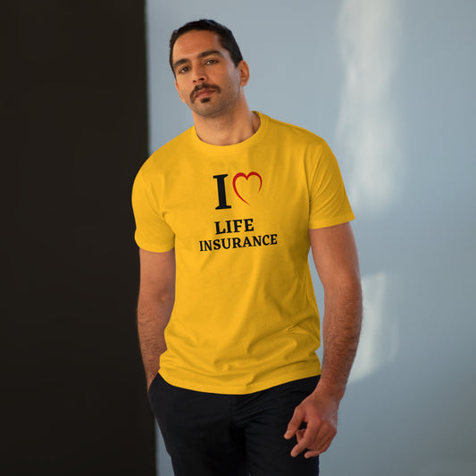 I "heart" Life Insurance - Men (Many colors to choose from)