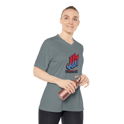 Women's Performance V-Neck Customizable Logo T-Shirt