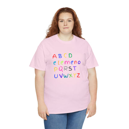 abcd elemeno pqrstuvwxyz - Unisex (Many colors to choose from)