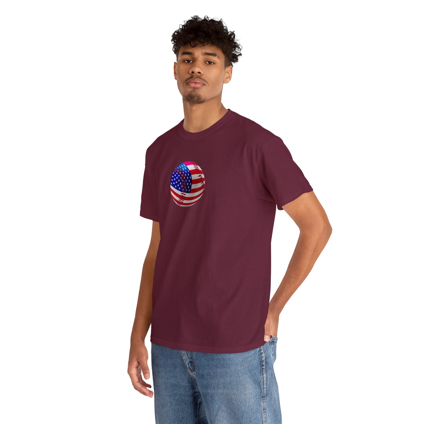 Baseball Shaped Flag  - Unisex (Many colors to choose from)