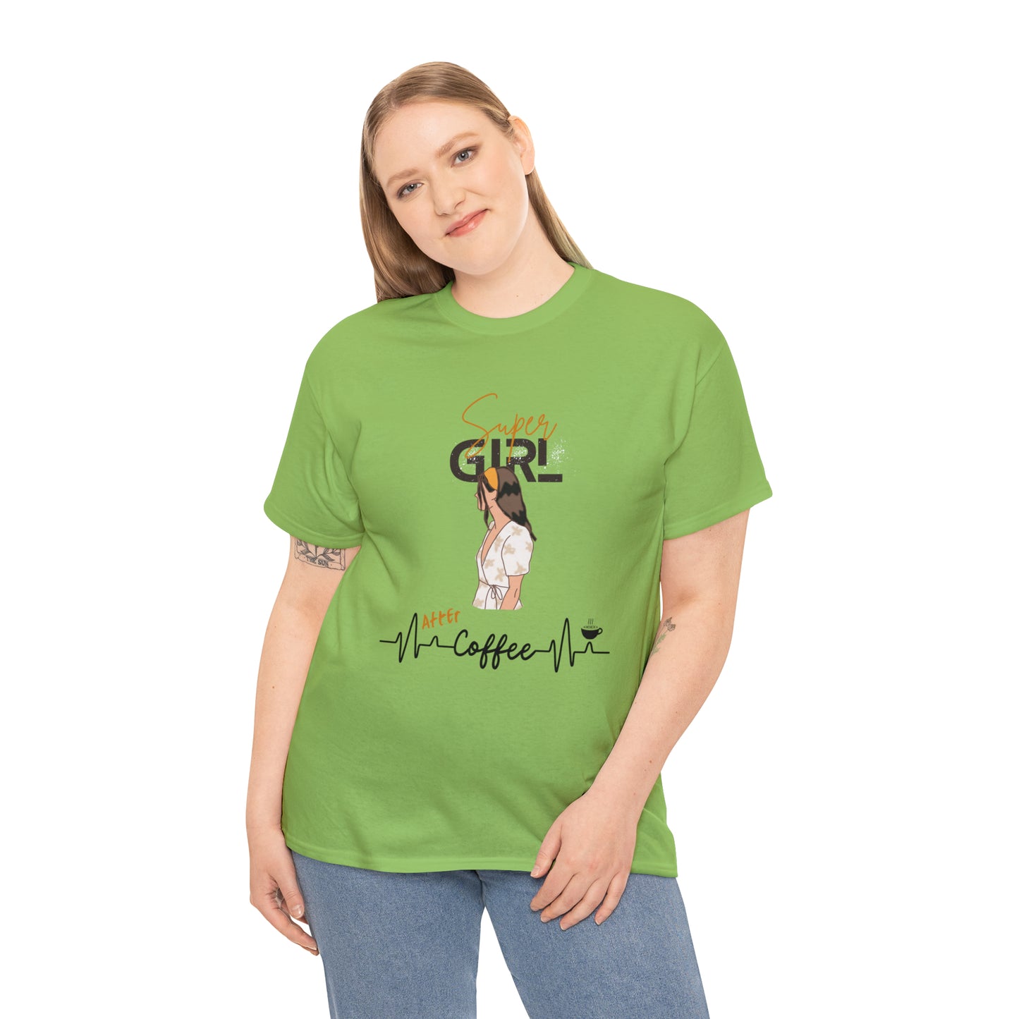 Super Girl After Coffee - Women (Many colors to choose from)