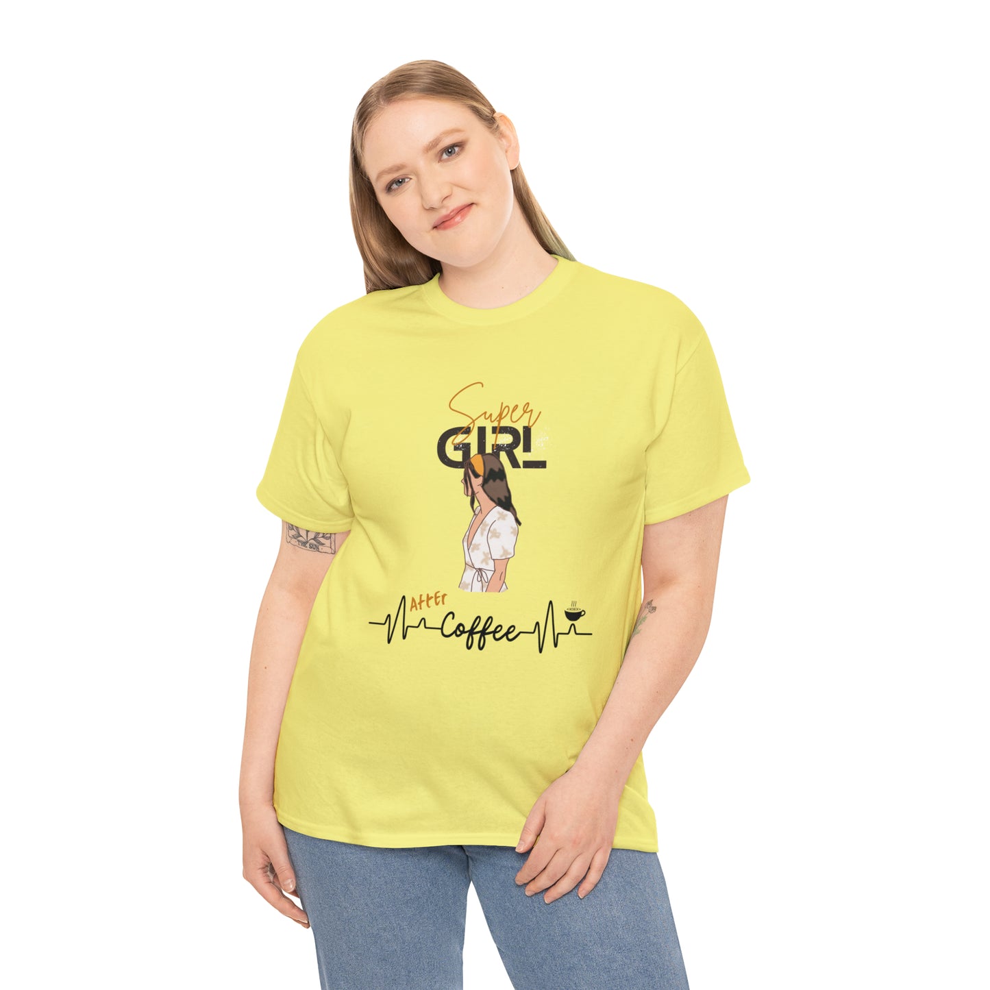 Super Girl After Coffee - Women (Many colors to choose from)