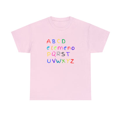 abcd elemeno pqrstuvwxyz - Unisex (Many colors to choose from)