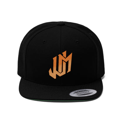 Unisex Flat Bill Hat - JUM Logo