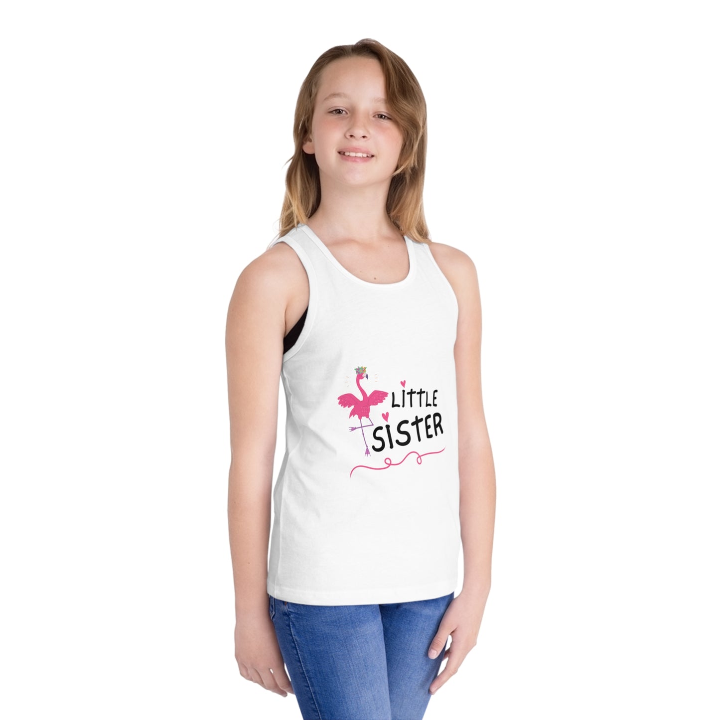 Little Sister - Kid's Jersey Tank Top