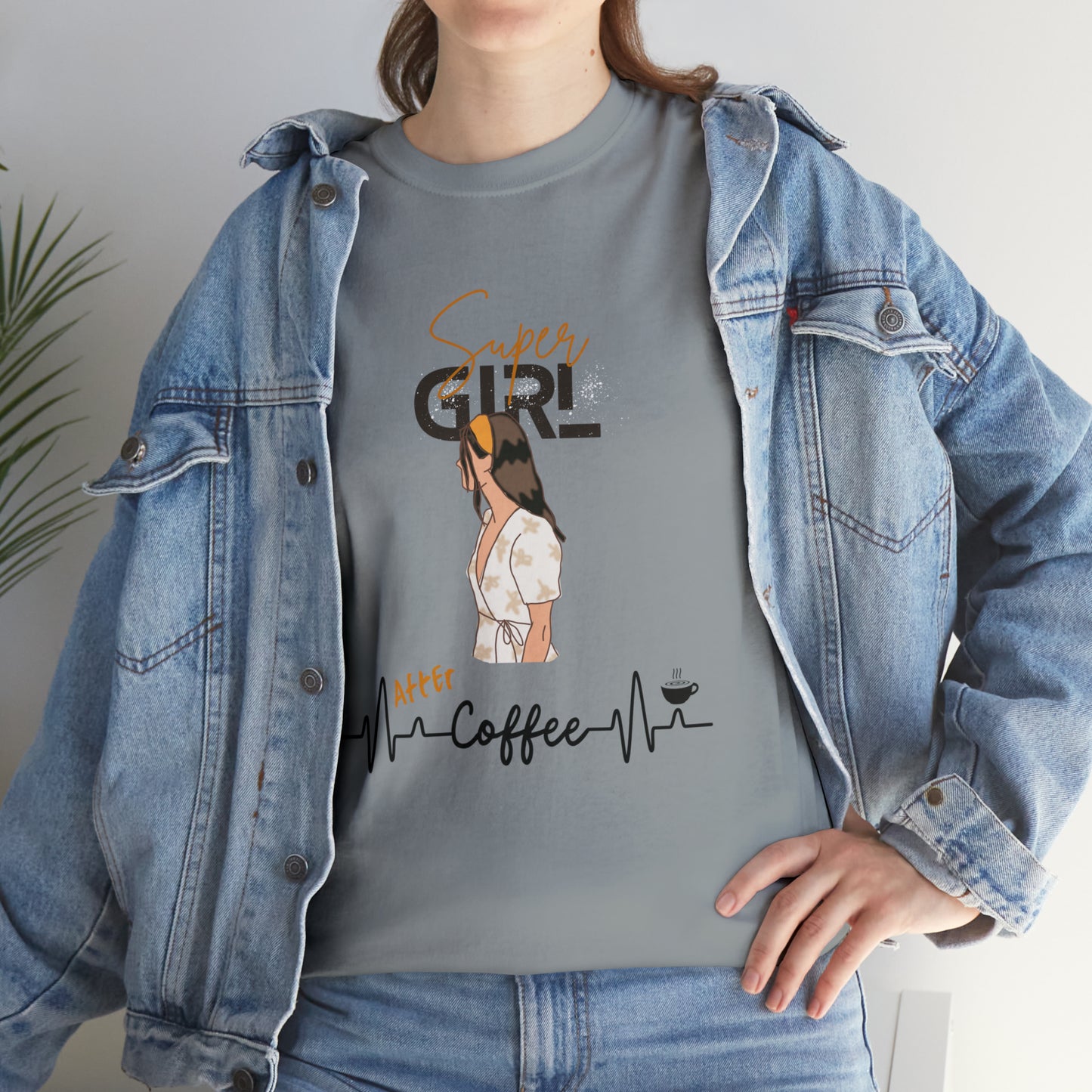 Super Girl After Coffee - Women (Many colors to choose from)