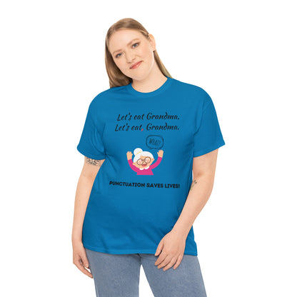 Teacher TShirt - Punctuation Saves Lives - Unisex (Many colors to choose from)