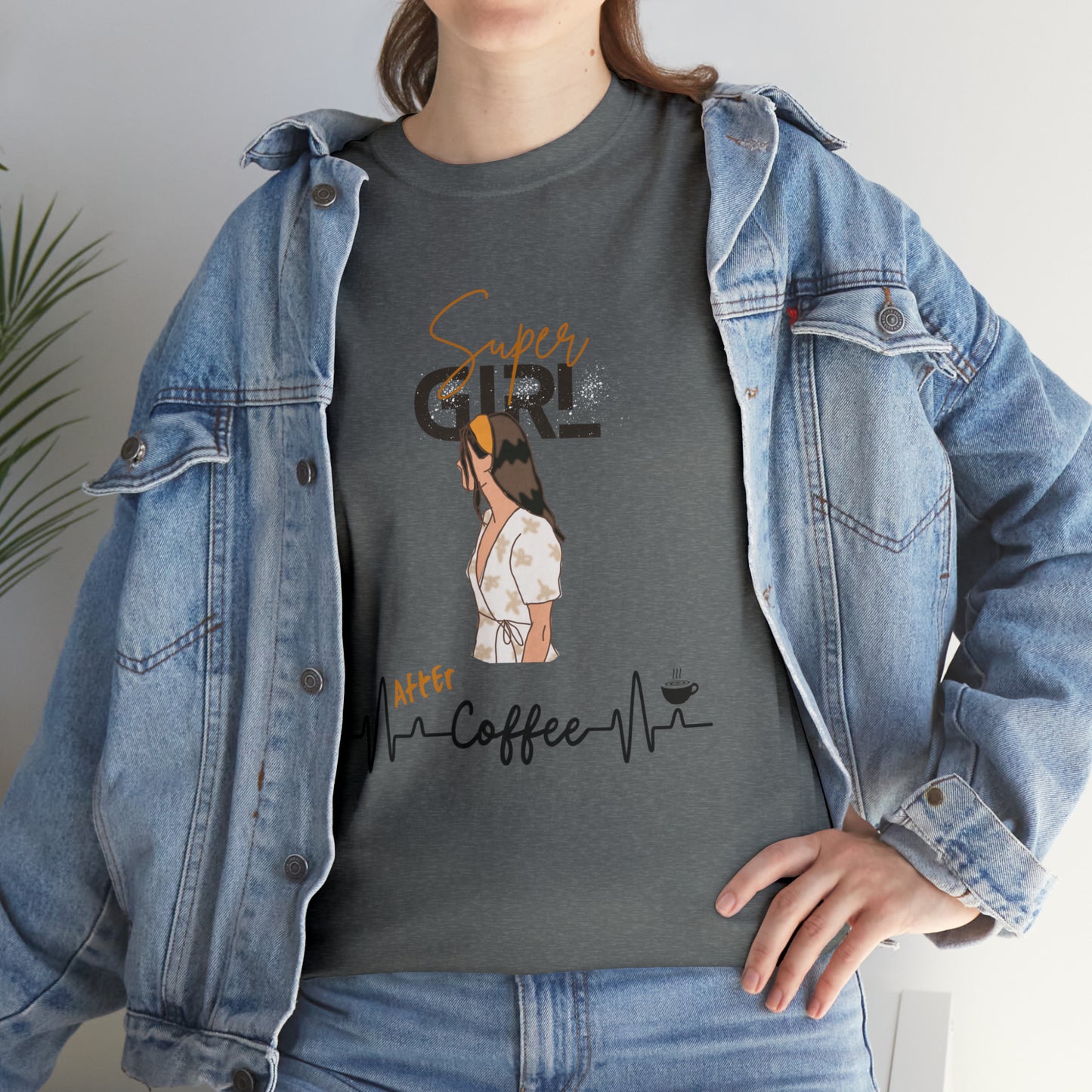 Super Girl After Coffee - Women (Many colors to choose from)