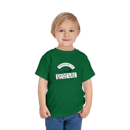 Promoted to Big Brother - Toddler Short Sleeve Tee