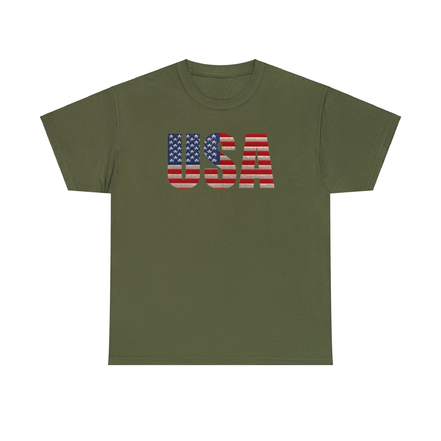 USA Initials With Flag - Unisex (Many colors to choose from)