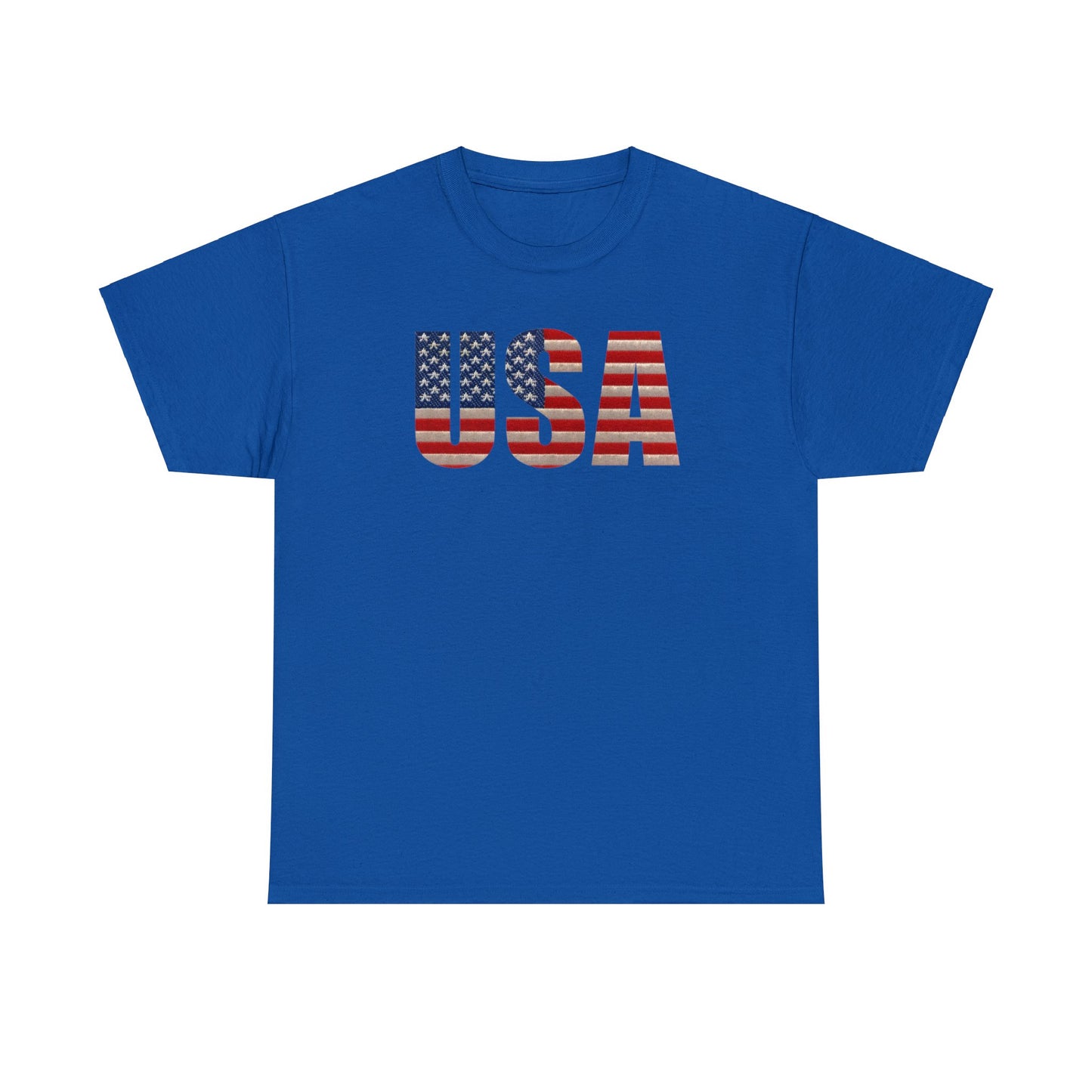 USA Initials With Flag - Unisex (Many colors to choose from)