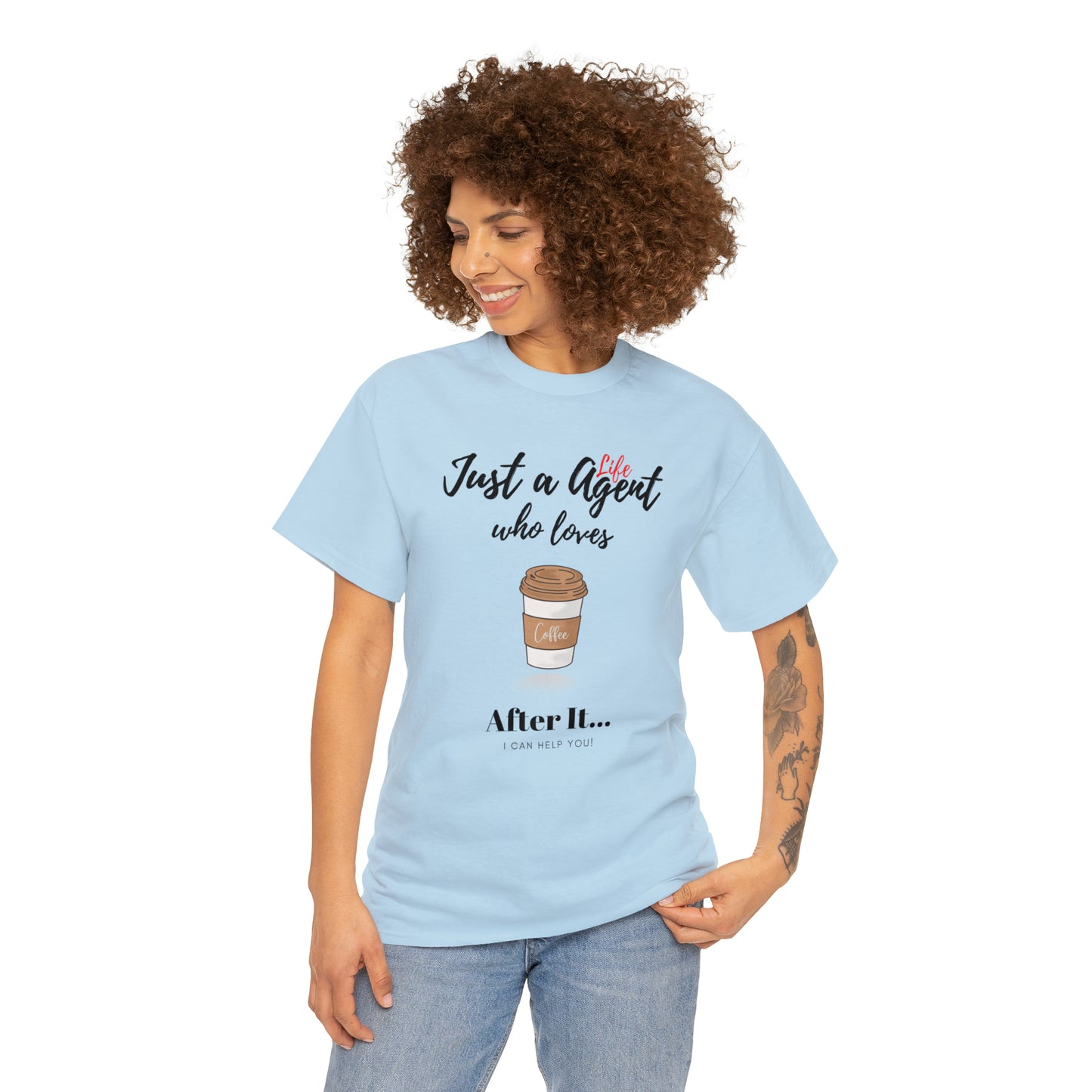 Just an Agent Who Loves Coffee - Unisex (Many colors to choose from)