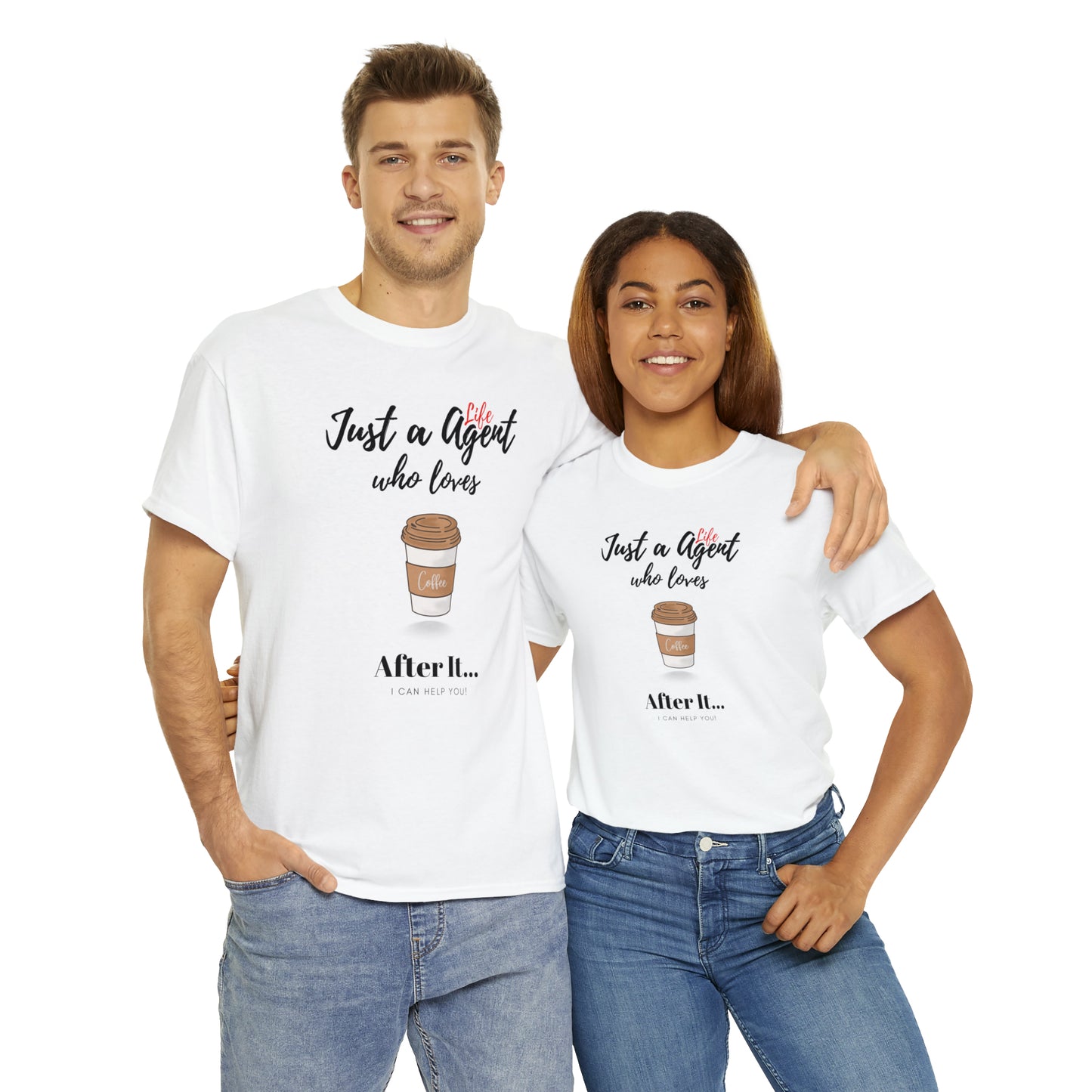 Just an Agent Who Loves Coffee - Unisex (Many colors to choose from)