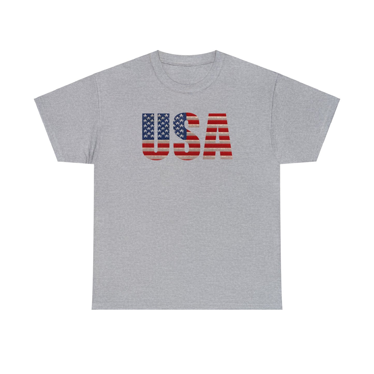 USA Initials With Flag - Unisex (Many colors to choose from)