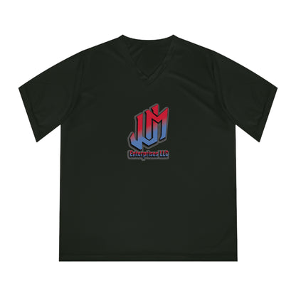 Women's Performance V-Neck Customizable Logo T-Shirt