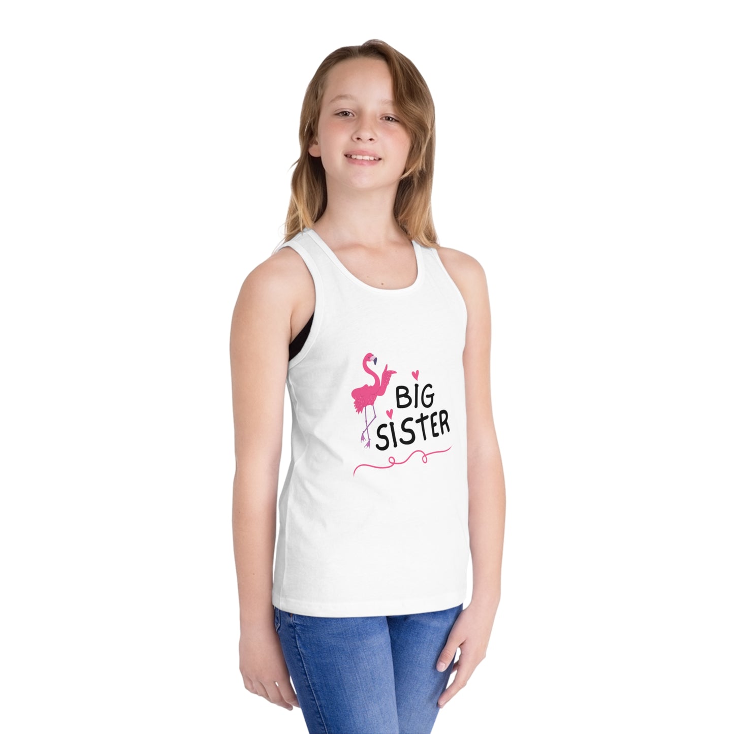 Big Sister - Kid's Jersey Tank Top