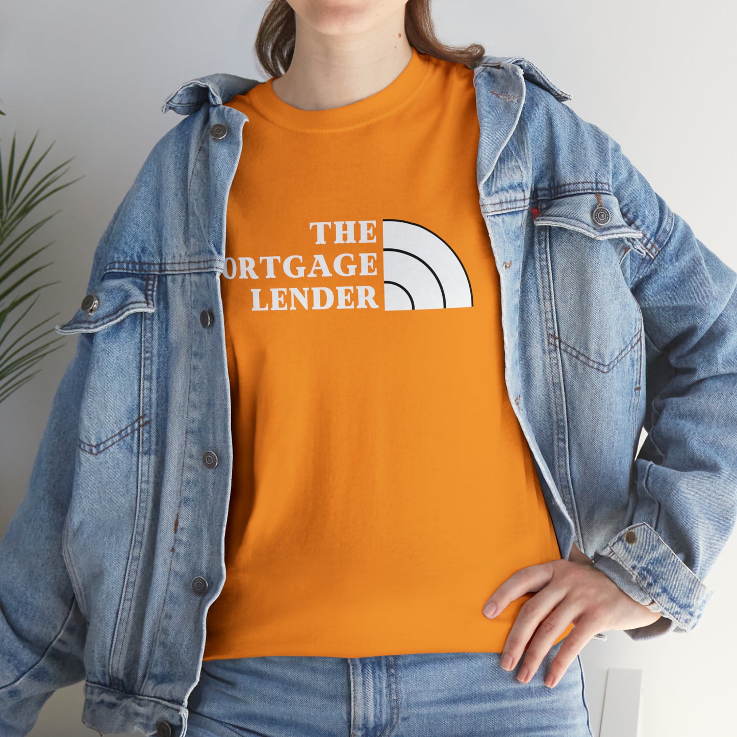 The Mortgage Lender (White Letters)- Unisex (Many dark colors to choose from)