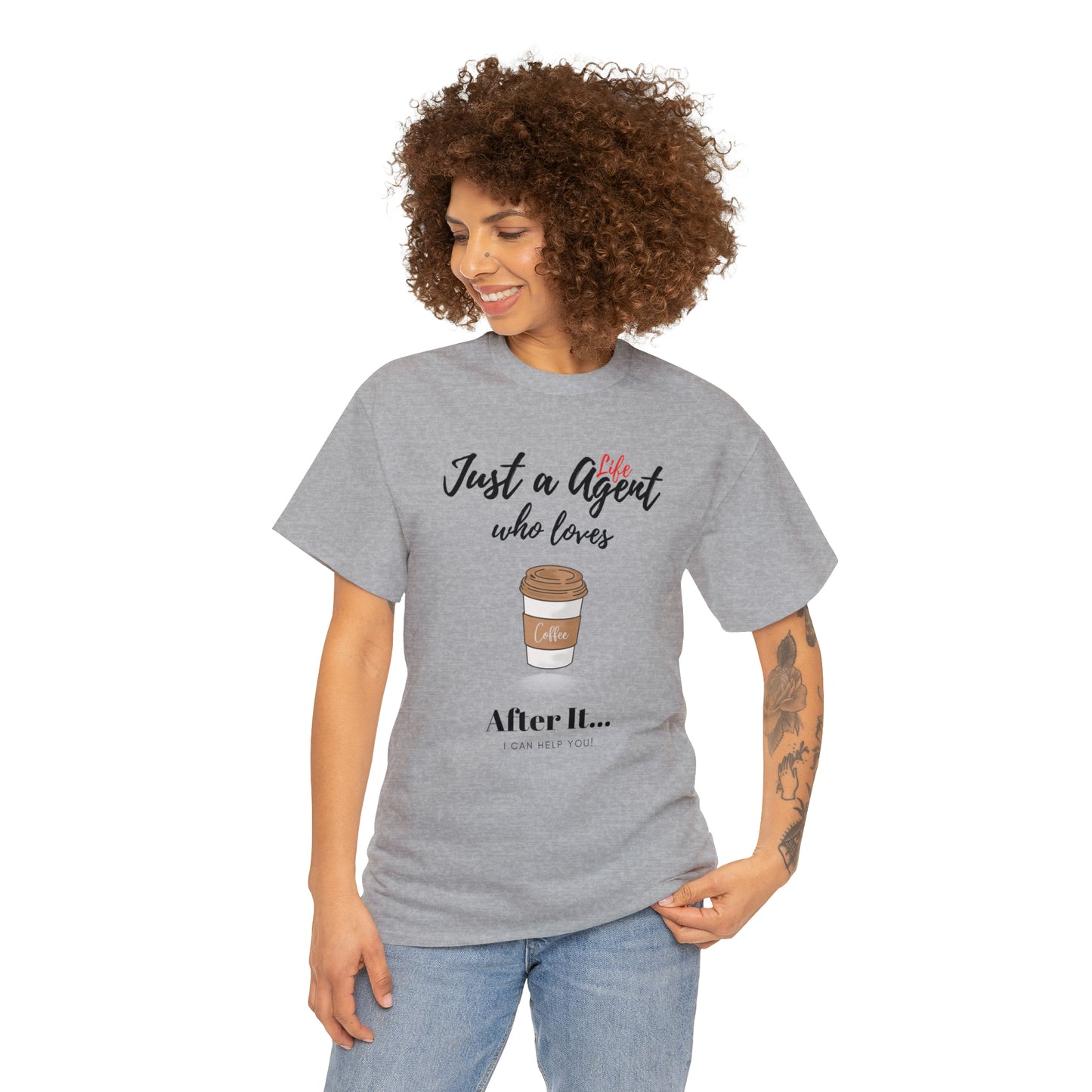 Just an Agent Who Loves Coffee - Unisex (Many colors to choose from)