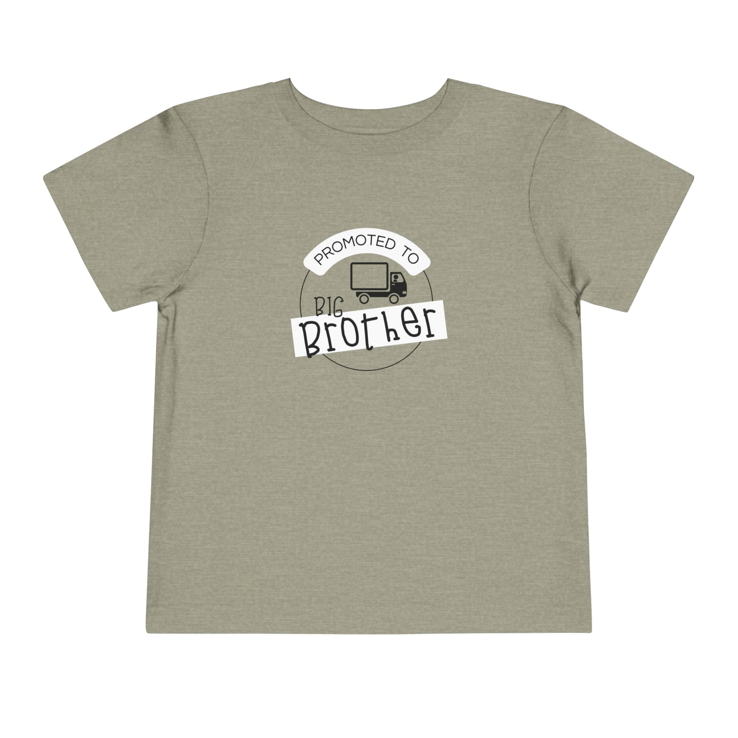 Promoted to Big Brother - Toddler Short Sleeve Tee