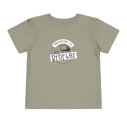 Promoted to Big Brother - Toddler Short Sleeve Tee