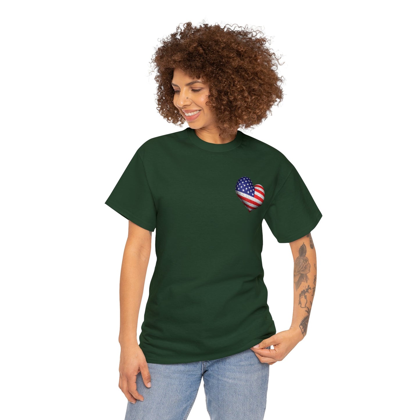 Heart Shaped Flag  - Unisex (Many colors to choose from)