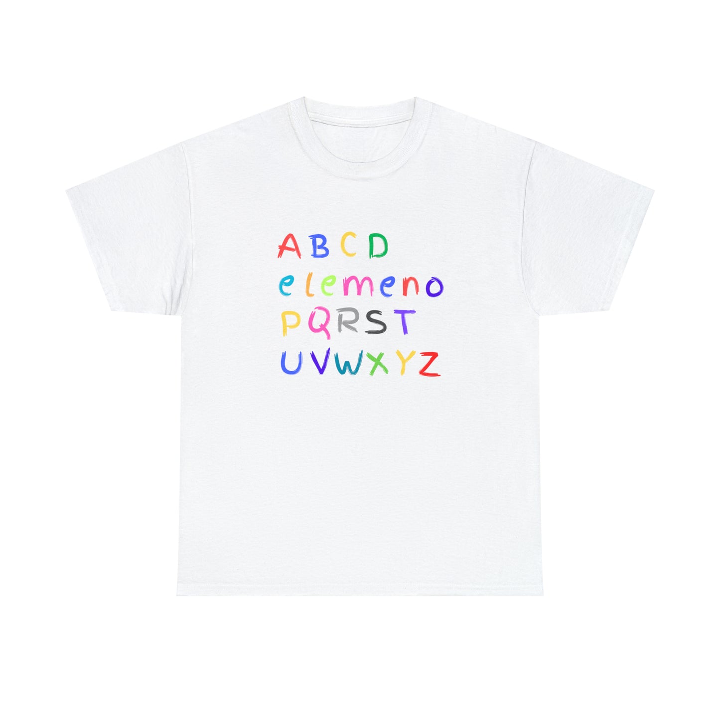 abcd elemeno pqrstuvwxyz - Unisex (Many colors to choose from)