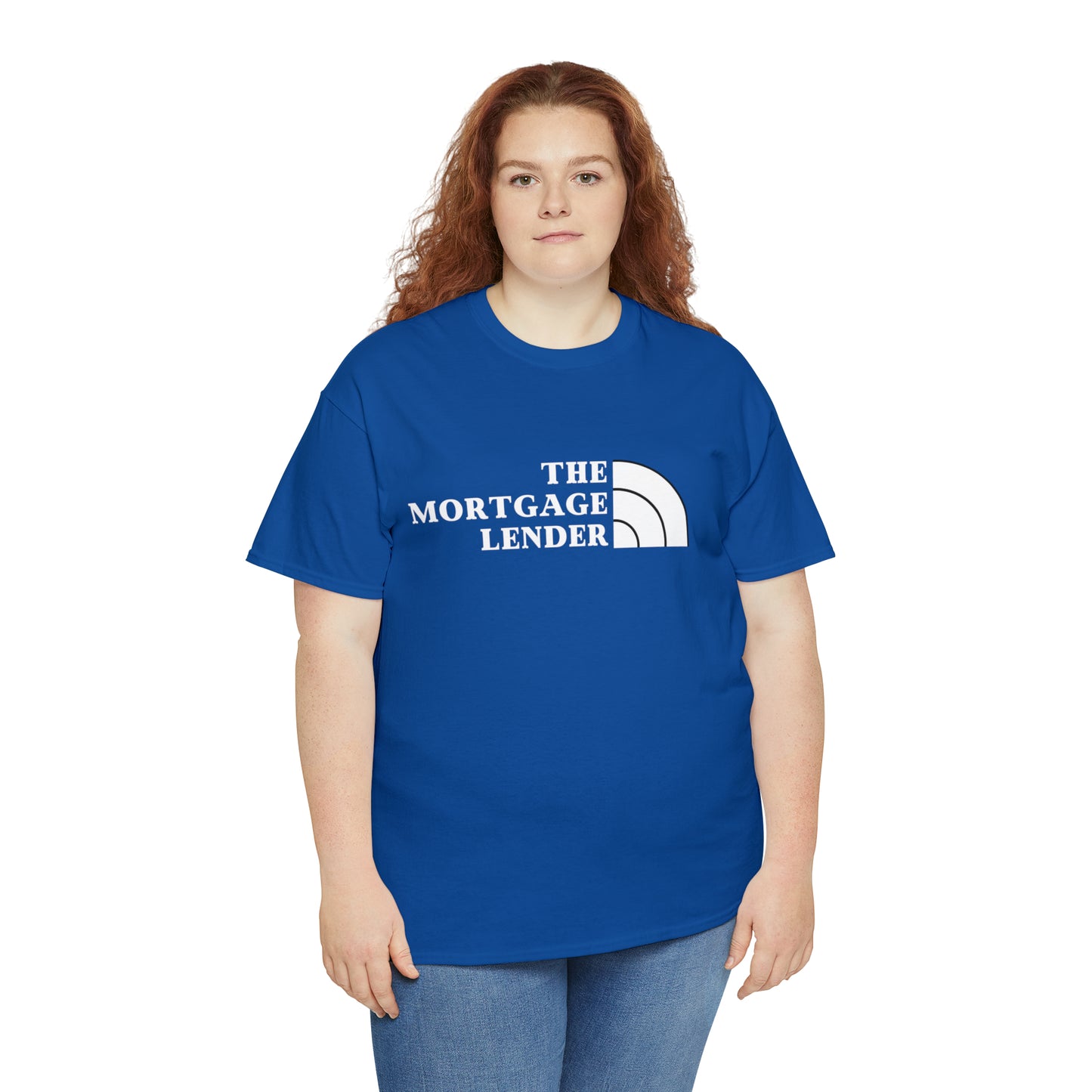 The Mortgage Lender (White Letters)- Unisex (Many dark colors to choose from)