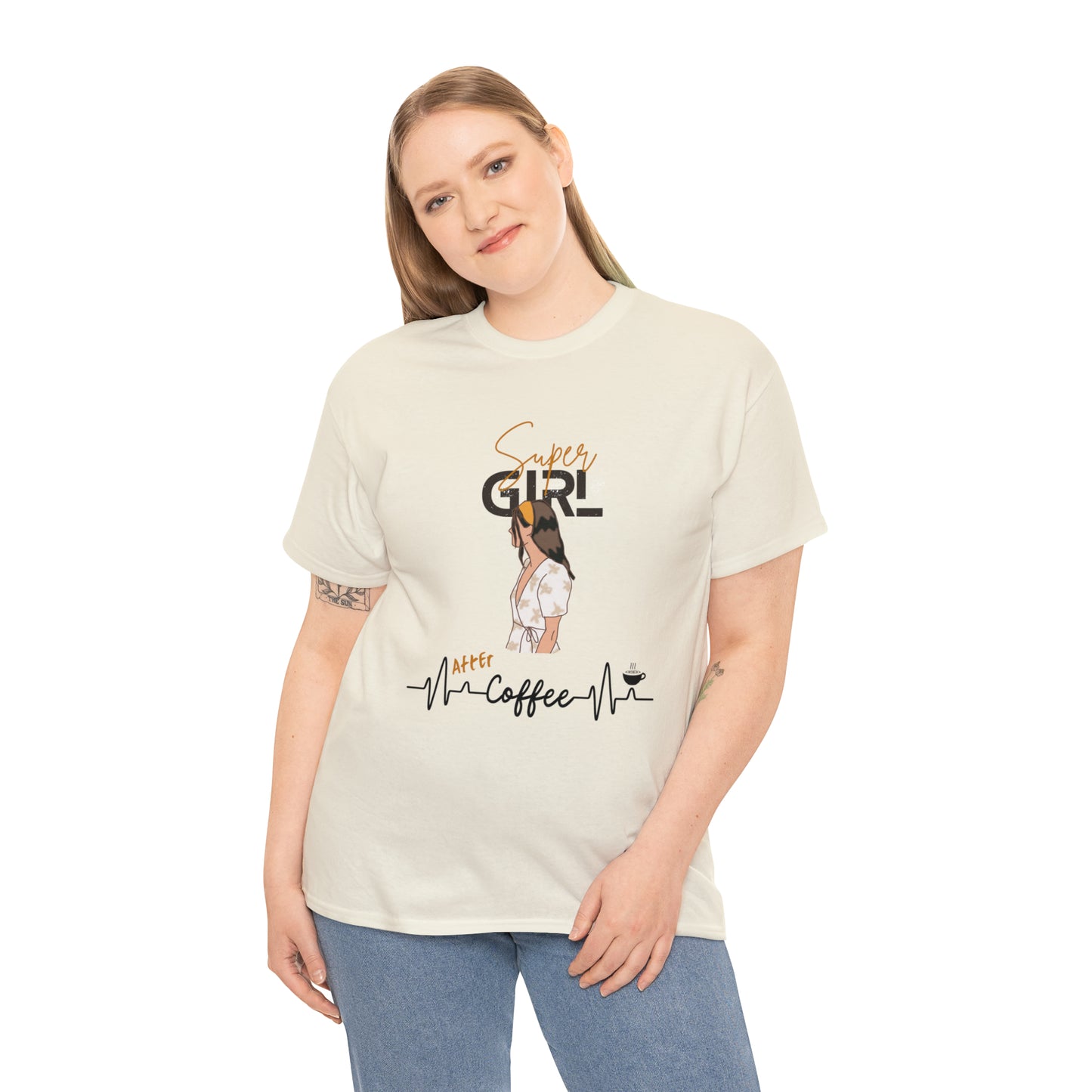 Super Girl After Coffee - Women (Many colors to choose from)