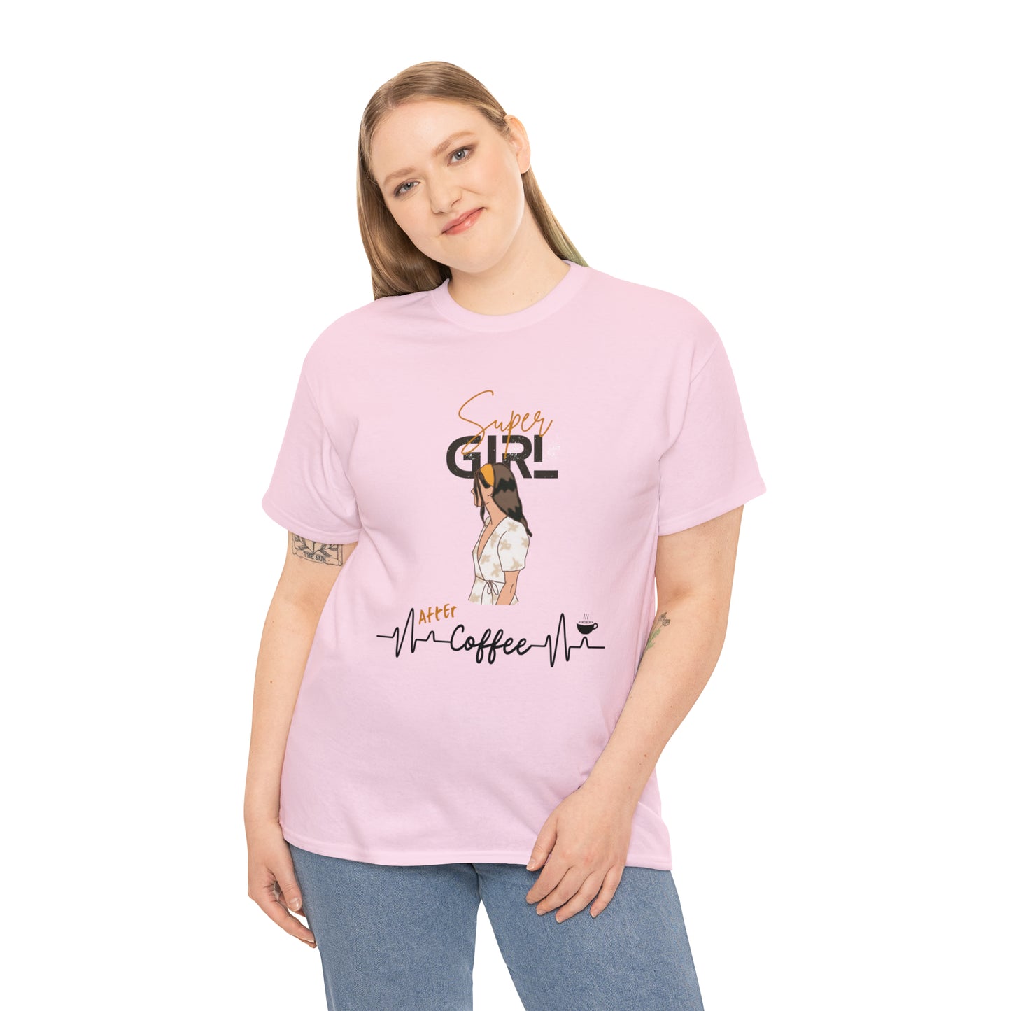 Super Girl After Coffee - Women (Many colors to choose from)