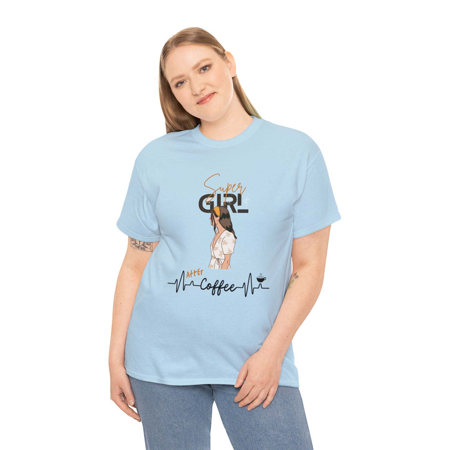 Super Girl After Coffee - Women (Many colors to choose from)