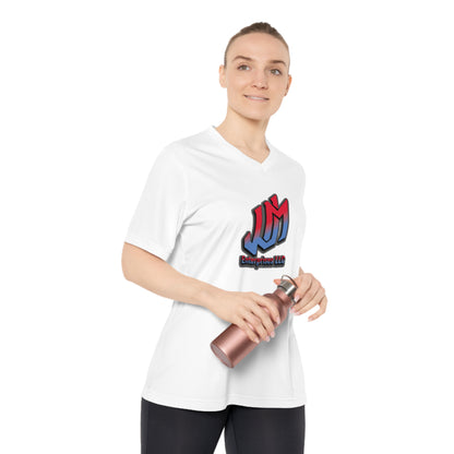 Women's Performance V-Neck Customizable Logo T-Shirt