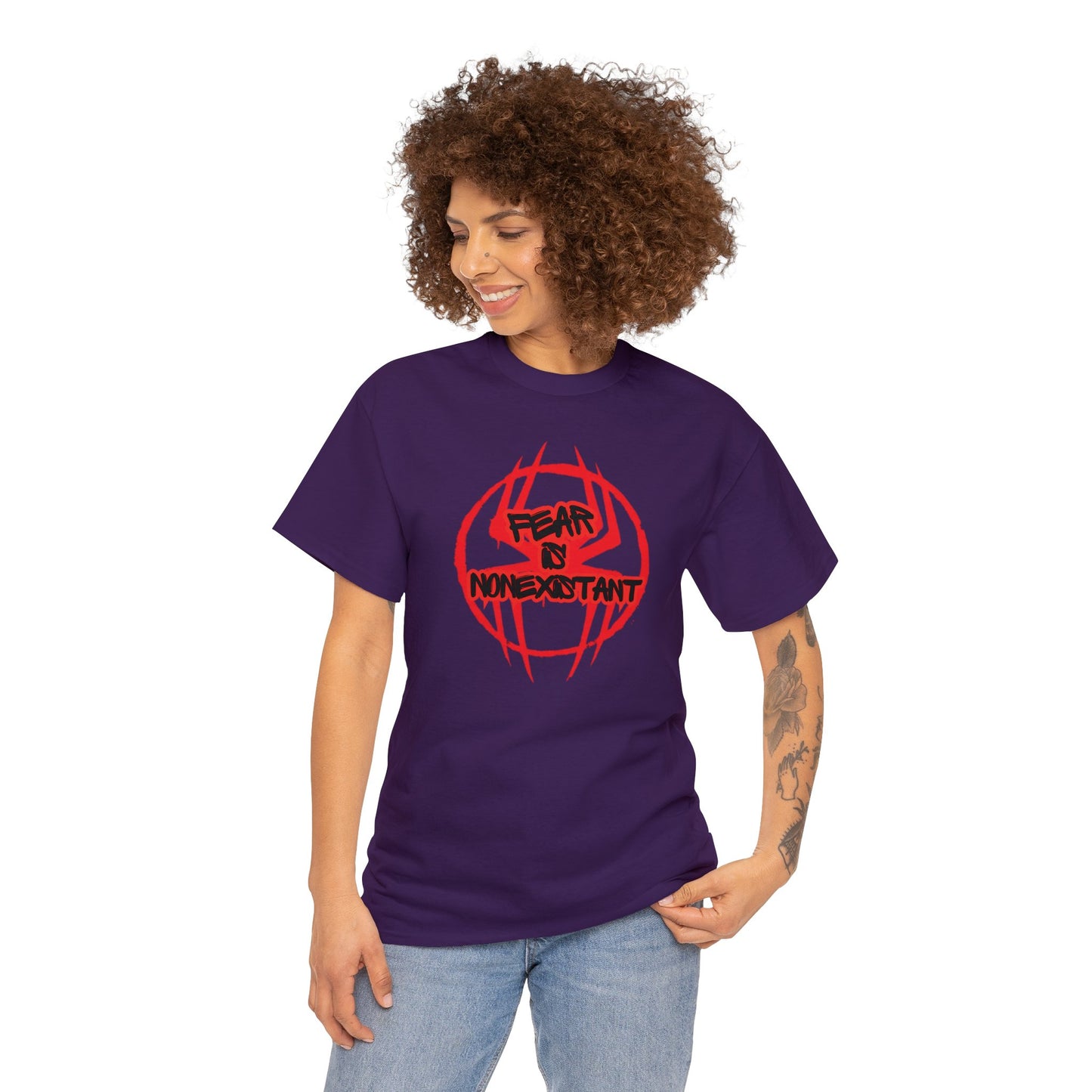 Fear is Nonexistant [Spider-verse Theme] - Unisex (Many colors to choose from)