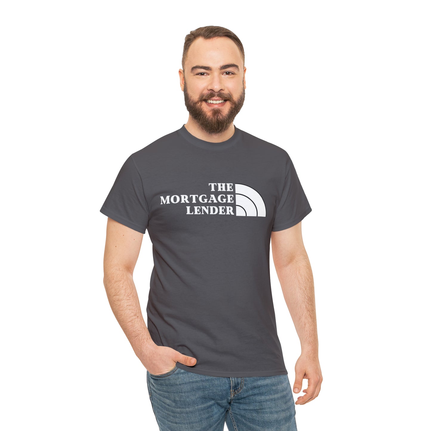 The Mortgage Lender (White Letters)- Unisex (Many dark colors to choose from)