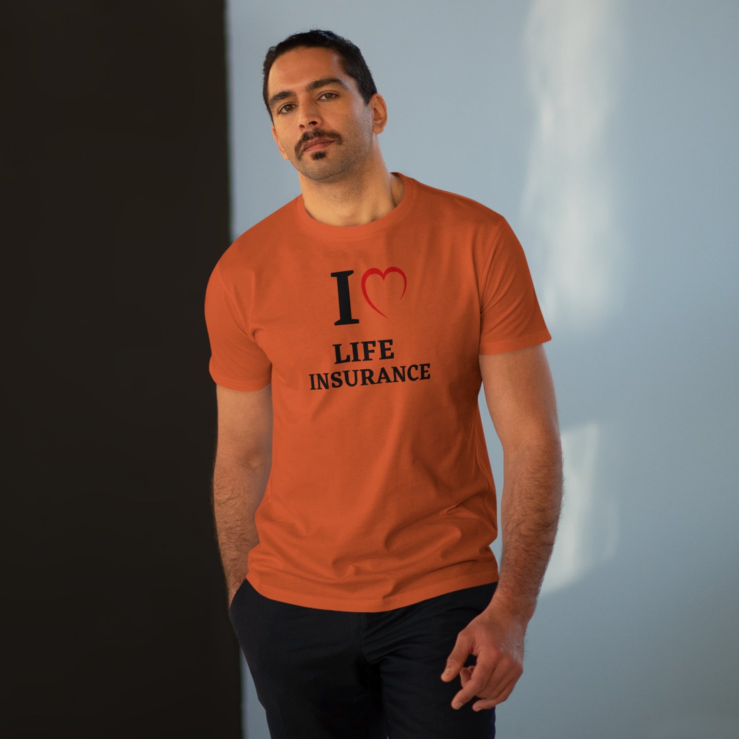 I "heart" Life Insurance - Men (Many colors to choose from)