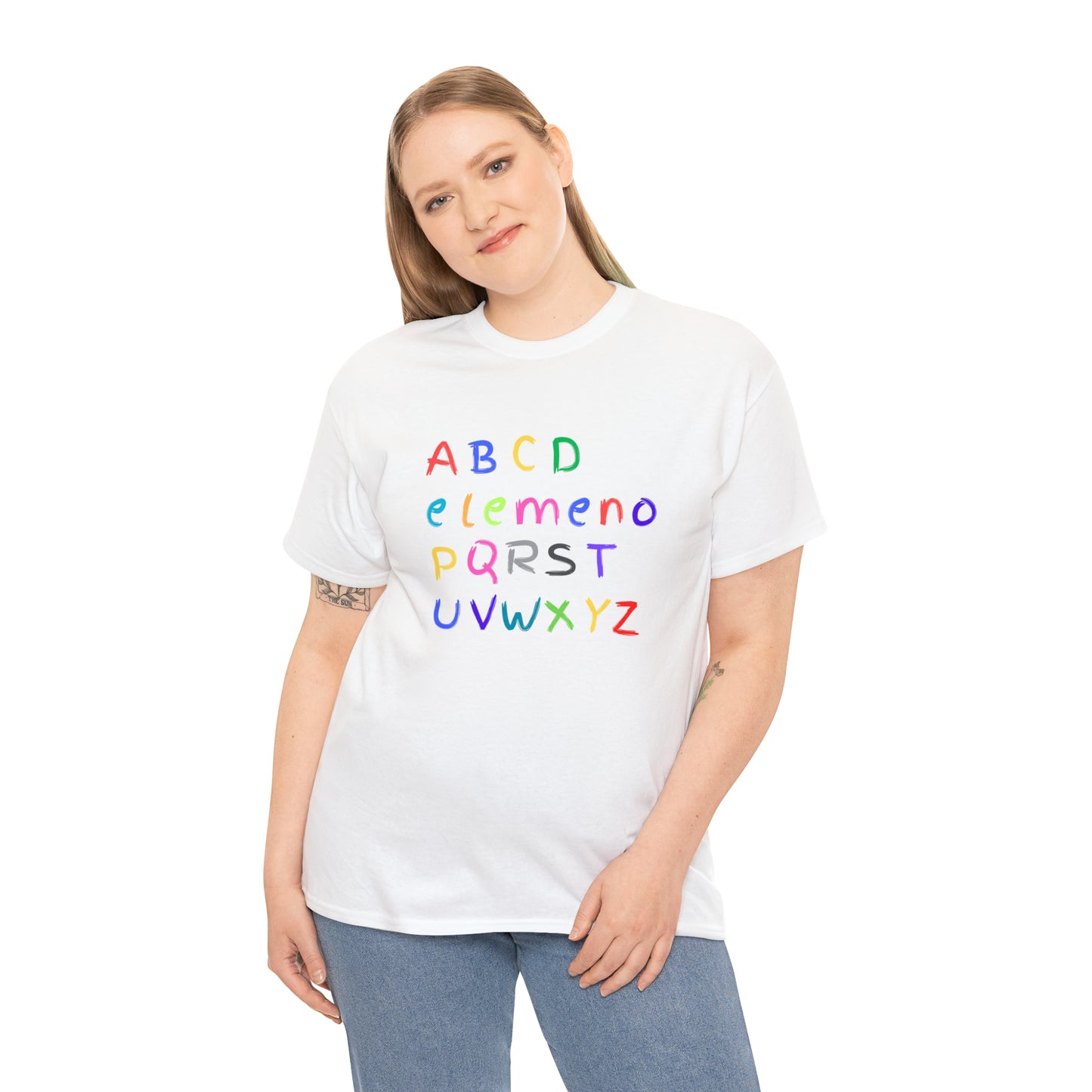 abcd elemeno pqrstuvwxyz - Unisex (Many colors to choose from)