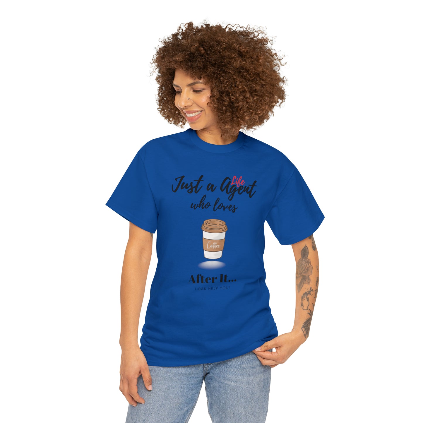 Just an Agent Who Loves Coffee - Unisex (Many colors to choose from)