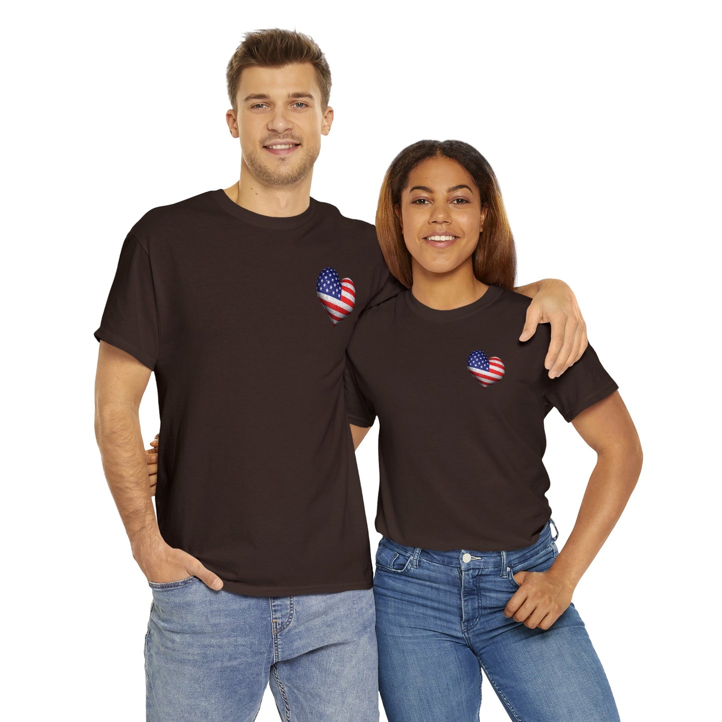 Heart Shaped Flag  - Unisex (Many colors to choose from)