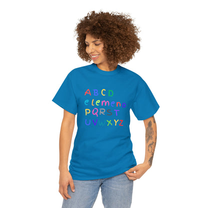 abcd elemeno pqrstuvwxyz - Unisex (Many colors to choose from)