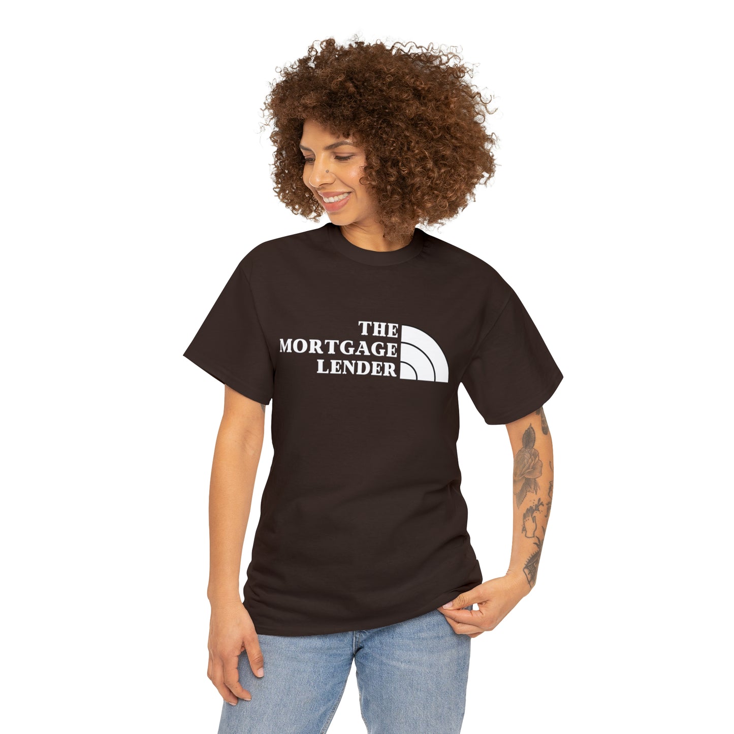 The Mortgage Lender (White Letters)- Unisex (Many dark colors to choose from)